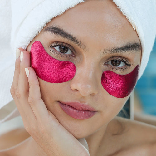 Baggage Claim™ Festive Fuchsia Eye Masks - 9 Pack