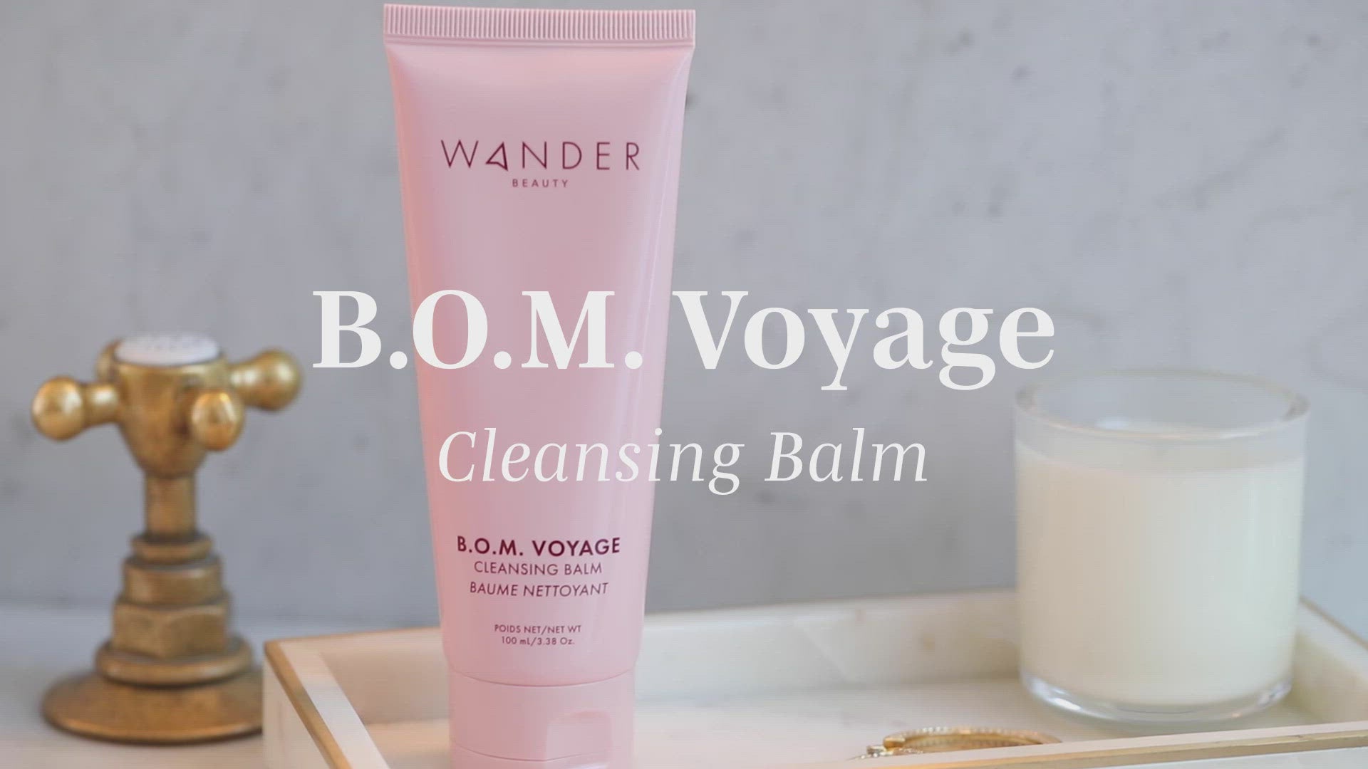 B.O.M. Voyage Cleansing Balm | Makeup Cleansing | Wander Beauty