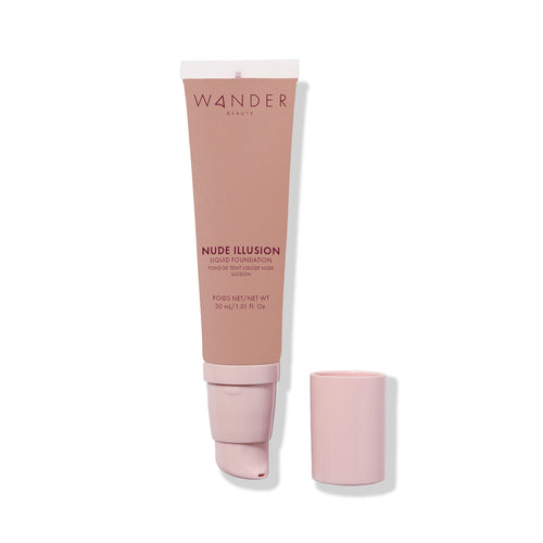 Tube of Wander Beauty deep Nude Illusion Liquid Foundation