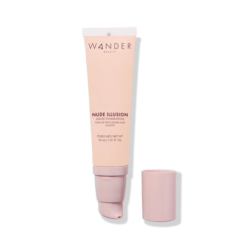 Tube of Wander Beauty fair light Nude Illusion Liquid Foundation