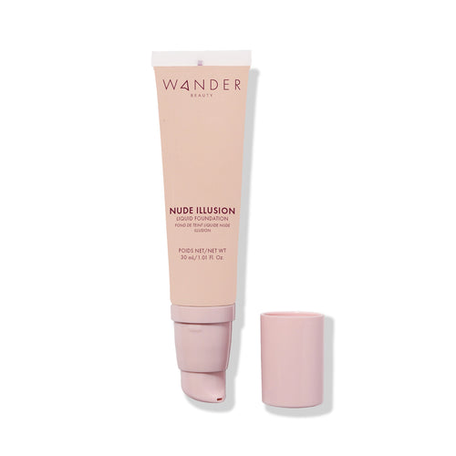 Tube of Wander Beauty light medium Nude Illusion Liquid Foundation