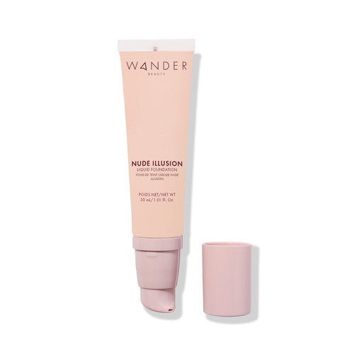 Tube of Wander Beauty light Nude Illusion Liquid Foundation